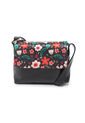 Bolso Manos Libres Pequeño Macoly 573 Floralia Negro de Macoly