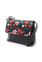 Bolso Manos Libres Pequeño Macoly 573 Floralia Negro de Macoly