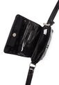 Bolso Manos Libres Pequeño Macoly 573 Floralia Negro de Macoly
