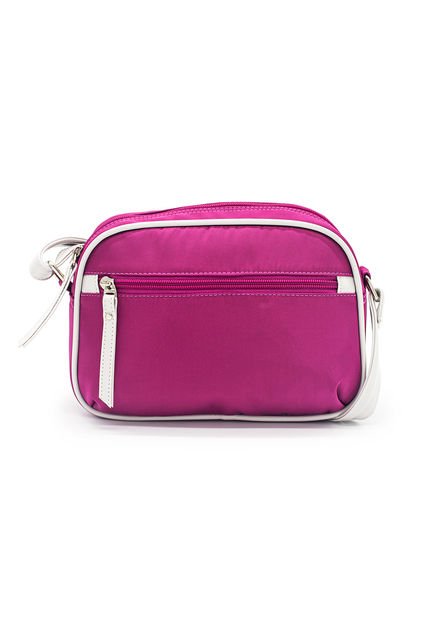 Bolso Manos Libres Macoly 853 Satin Morado