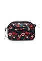 Bolso Manos Libres Macoly 862 Floraria Negro de Macoly
