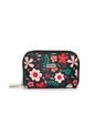 Billetera Mediana Macoly A026 Floraria Negro de Macoly