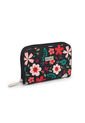 Billetera Mediana Macoly A026 Floraria Negro de Macoly