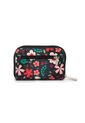 Billetera Mediana Macoly A026 Floraria Negro de Macoly