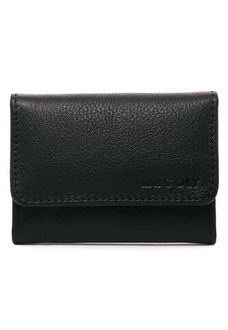 Monedero Para Hombre Macoly 324 Cuero Negro Macoly