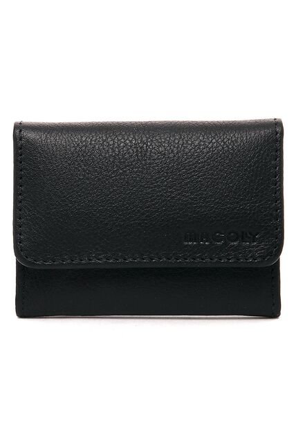 Monedero Para Hombre Macoly 324 Cuero Negro