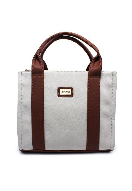 Cartera Manos Libres Macoly 873 Mix Blanco X Miel