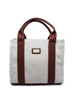 Cartera Manos Libres Macoly 873 Mix Blanco X Miel