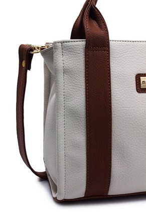 Cartera Manos Libres Macoly 873 Mix Blanco X Miel