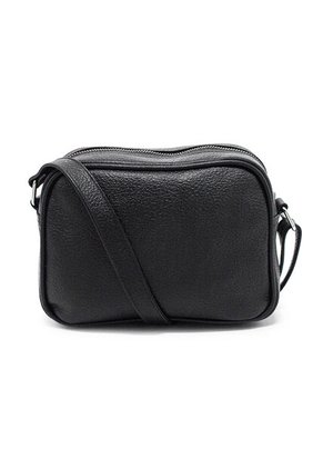 Bolso Manos Libres Macoly 788 Cuero Negro Niquel