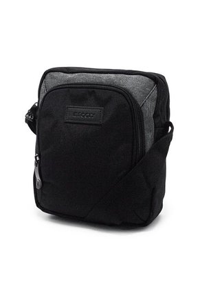 Bolso Manos Libres Macoly 278 Lona Negro X Gris