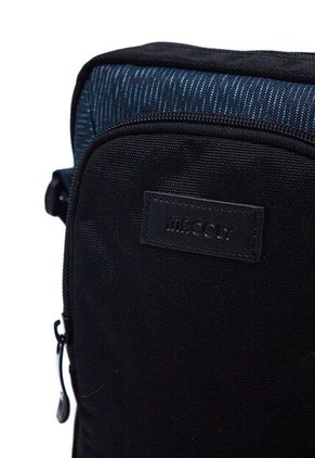 Bolso Manos Libres Macoly 278 Lona Negro Azul Electron
