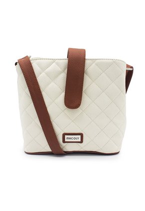 Bolso Manos Libres Macoly 868 Mix Blanco X Miel