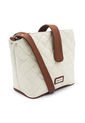 Bolso Manos Libres Macoly 868 Mix Blanco X Miel de Macoly