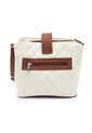 Bolso Manos Libres Macoly 868 Mix Blanco X Miel de Macoly