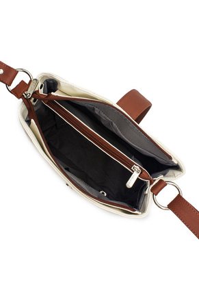 Bolso Manos Libres Macoly 868 Mix Blanco X Miel