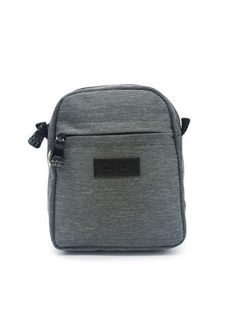 Bandolera Manos Libres Macoly Koala 298 Lona Gris Textil Macoly