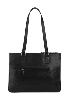 Bolso De Hombro OC462 Cuero Negro Liso