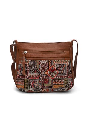 Bolso Manos Libres 820 Cuero Miel X Yacar