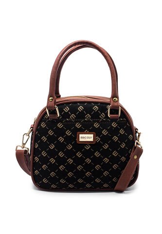 Cartera Manos Libres Macoly 875 Yacar Macoly Miel  Macoly