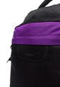 Morral Grande Macoly 268 Lona Negro X Morado de Macoly