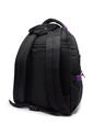 Morral Grande Macoly 268 Lona Negro X Morado de Macoly