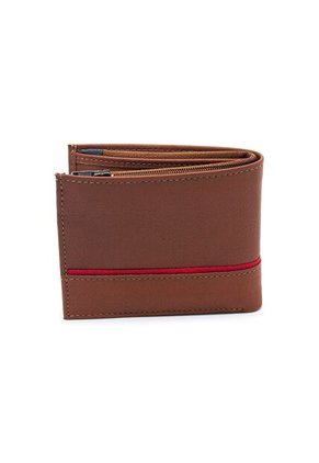 Billetera Hombre Macoly  072 Cuero Miel Claro