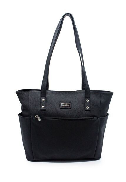 Bolso De Hombro Grande Macoly 841 Praga Negro