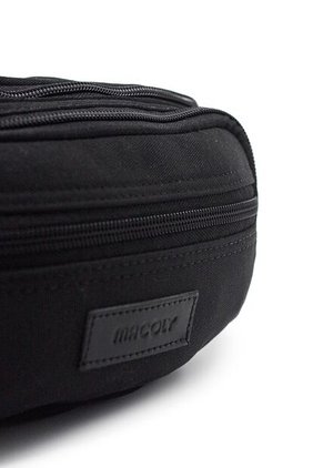 Canguro En Lona 319 Correa Corta Para Uso Riñonera Negro