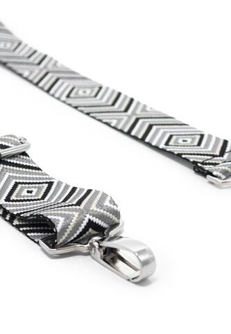 Correa/Strap Macoly  Para Bolso Manos Libres Negro X Gris Macoly