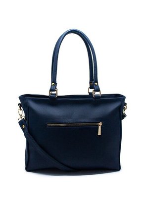 Bolso De Hombro Manos Libres Grande Macoly 878 Lilum Azul