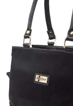 Bolso De Hombro Manos Libres Macoly 874 Razzo Negro