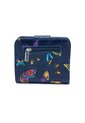 Billetera Mini Macoly C706 Cuero Azul Tala de Macoly