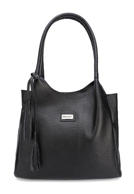 Bolso De Hombro 443 Cuero Negro