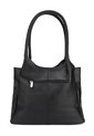 Bolso De Hombro 443 Cuero Negro de Macoly