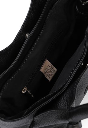 Bolso De Hombro 443 Cuero Negro