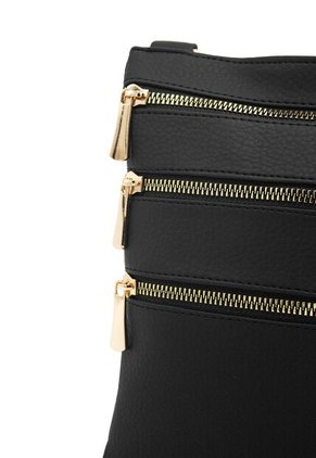 Bolso Manos Libres Macoly 706 Marsella Negro Oro