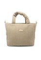 Bolso De Hombro Manos Libres Macoly 884 Siena Beige de Macoly