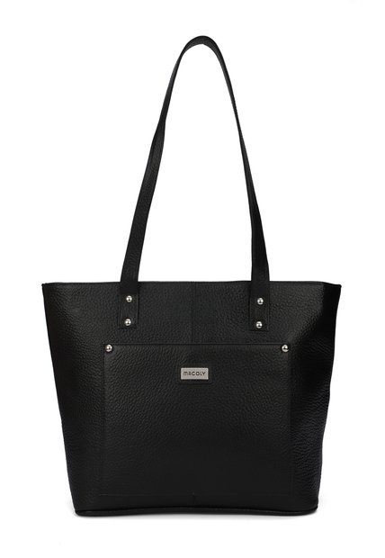 Bolso De Hombro 529 Cuero Negro