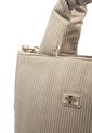 Bolso De Hombro Manos Libres Macoly 884 Siena Beige de Macoly
