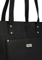 Bolso De Hombro 529 Cuero Negro de Macoly