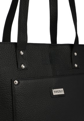 Bolso De Hombro 529 Cuero Negro