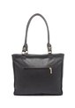 Bolso De Hombro Macoly 1027 Cuero Negro de Macoly