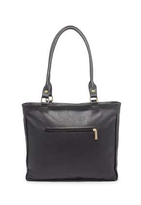 Bolso De Hombro Macoly 1027 Cuero Negro