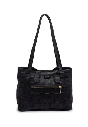 Bolso De Hombro Macoly 816 Lambani Negro Oro