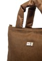 Bolso De Hombro Manos Libres Macoly 884 Bruma Chocolate de Macoly