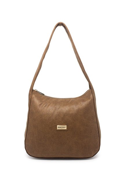Bolso De Hombro Macoly 887 Bruma Chocolate