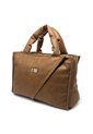 Bolso De Hombro Manos Libres Macoly 883 Bruma Chocolate de Macoly