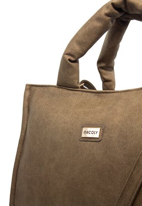 Bolso De Hombro Manos Libres Macoly 883 Bruma Arena