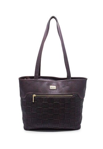 Bolso De Hombro Macoly 877 Lambani Cafe Oro Macoly